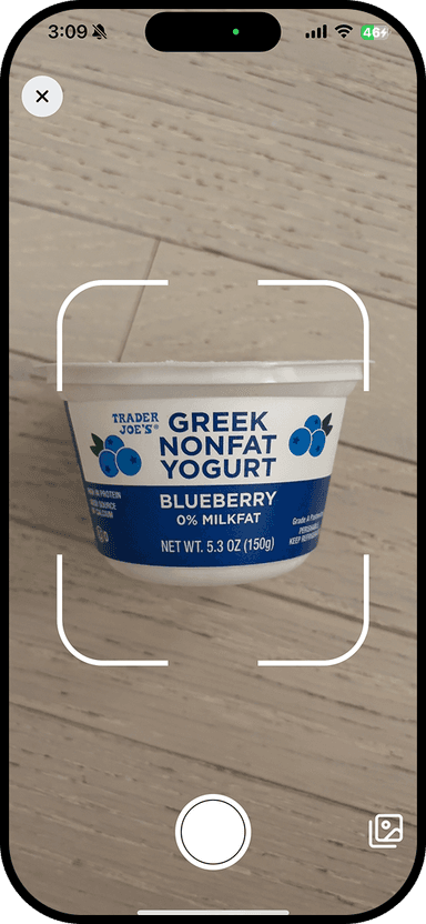 Snap a photo, record the protein